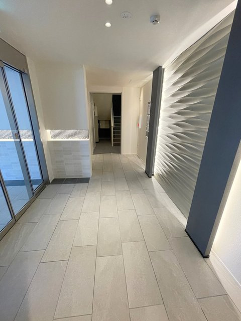 ザ・プレイス代沢のロビー|オシャレな共用スペース