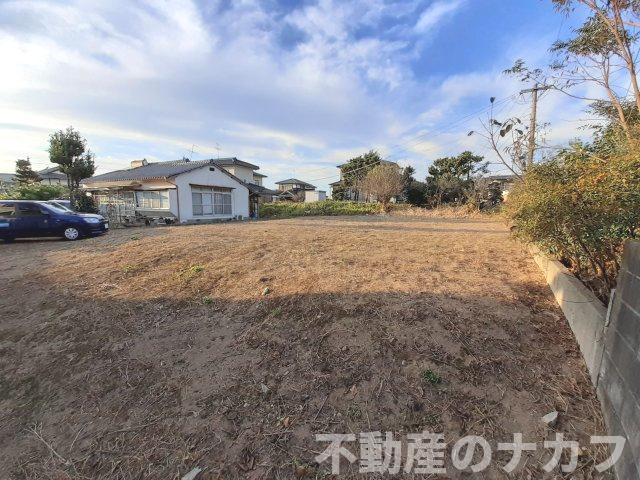 宇土市松山町の売地の外観