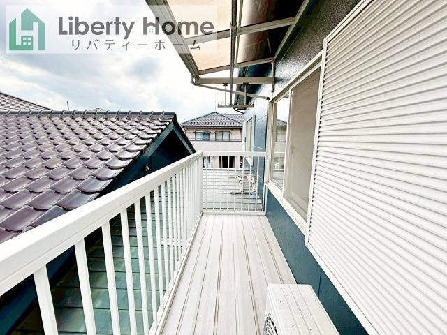 牛久市中央１丁目　中古戸建のバルコニー