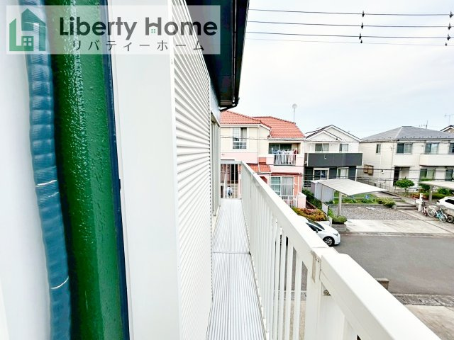 牛久市中央１丁目　中古戸建のバルコニー