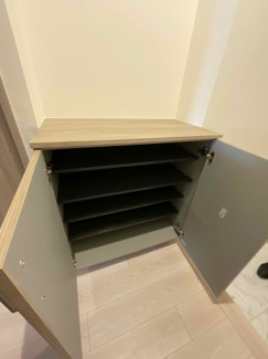 【収納】 | プラザローヤル５ | プラザローヤル5のシューズクローゼットは新品です。内装フルリノベーション済みです。