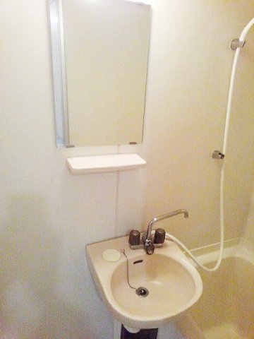 ピースフルハイツの洗面所