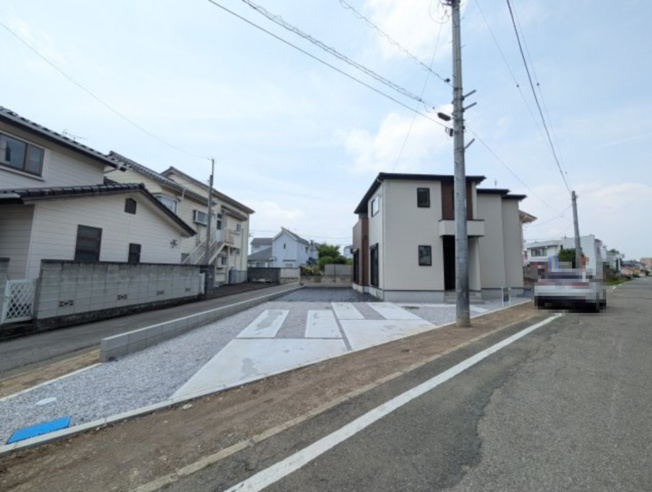 【前面道路含む現地写真】 | ズットプラス高崎市新後閑町2期ー①