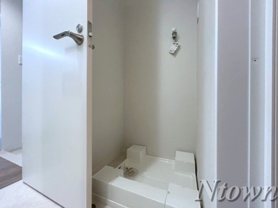 【設備】 | lives residence 浄心 | 洗濯機置き場です。