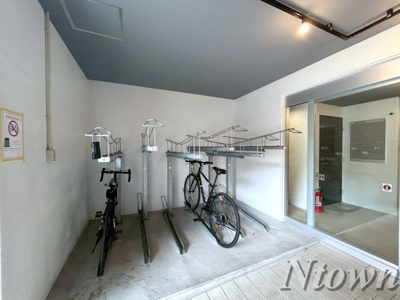 【その他共用部分】 | lives residence 浄心 | 駐輪場です。
