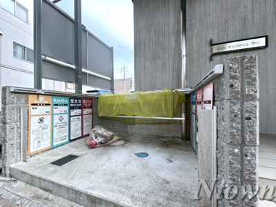 【その他共用部分】 | lives residence 浄心 | ゴミ捨て場です。