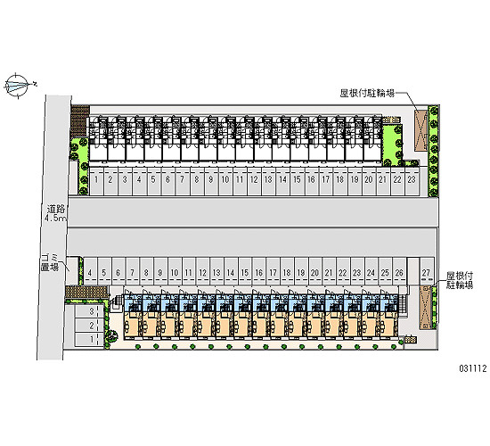 レオパレス源藤Ⅳの区画図|画像4