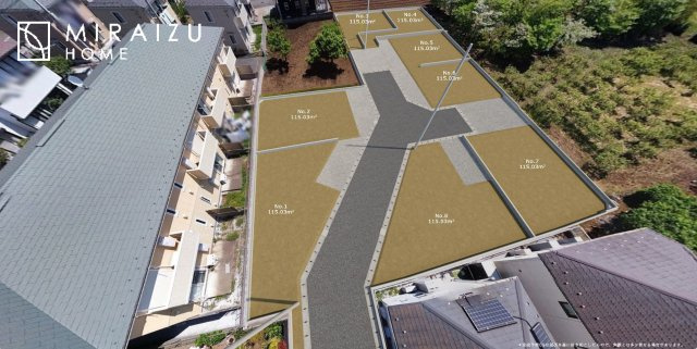 【外観】 | 陽の光をたっぷりと浴びながら気持ち良く生活ができます。夢のマイホーム、夢ではなく実現出来ます！見学・ご相談などお気軽にご連絡ください♪