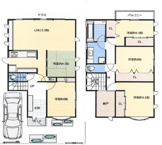 【間取り】 | 西宮市　深谷町　中古戸建
