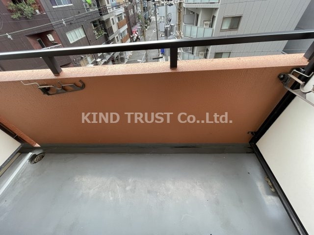 ローズコーポ天満東Ⅱのバルコニー|バルコニーがあります