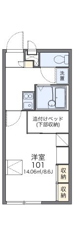 レオパレスセイバーの間取り|画像2