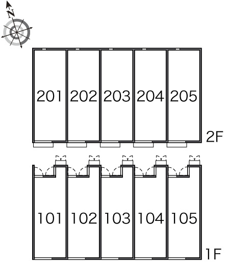 レオネクスト桜の区画図|画像3