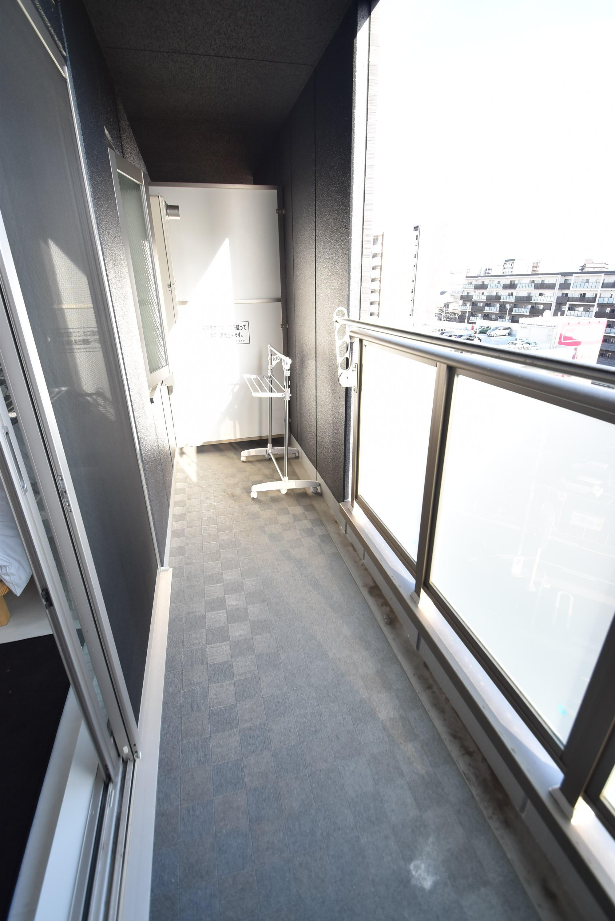 大阪市城東区蒲生１丁目の賃貸マンションのバルコニー