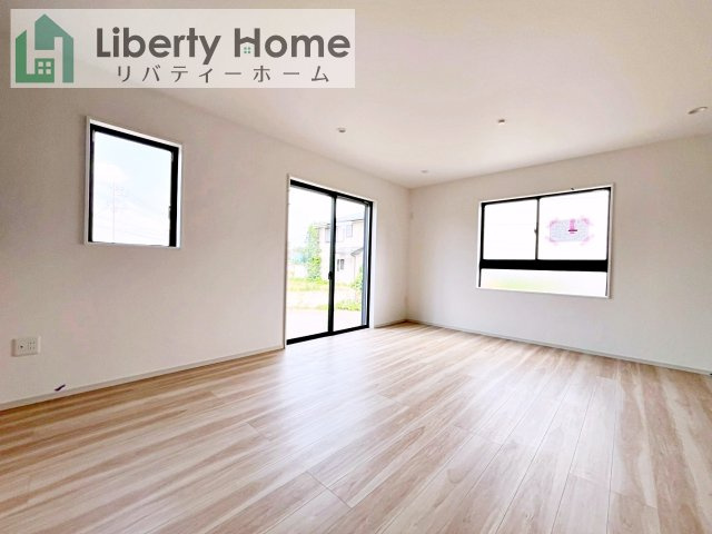 取手市ゆめみ野4期　新築戸建の居間・リビング