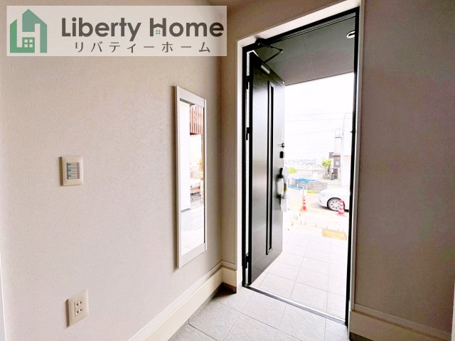 取手市ゆめみ野4期　新築戸建の玄関