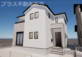 【外観】 | 完成イメージの外観パースです。