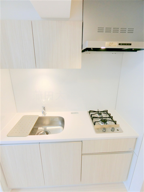 クレストコート池上六丁目＠仲介手数料無料のキッチン|システムキッチン　ガス2口