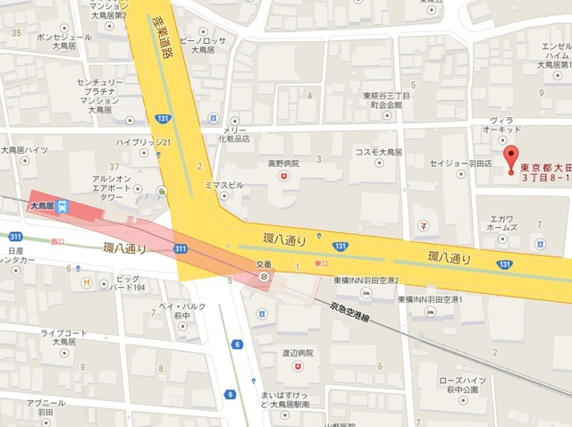 Ｍａｉｓｏｎ Ｈａｎｅｄａ　ペット共生の地図|★周辺地図★