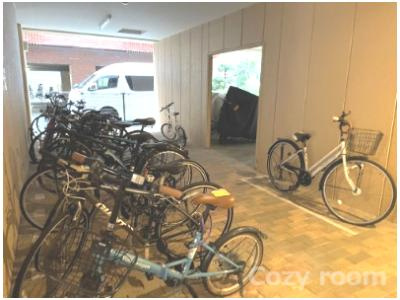 【その他共用部分】 | ハイムタケダT-9 | 自転車置き場です。
