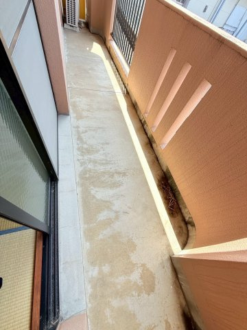 シャンティのバルコニー