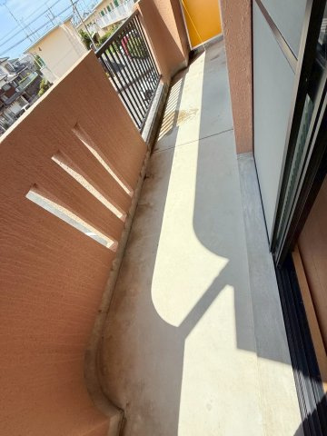 ロイヤルハイツⅡのバルコニー