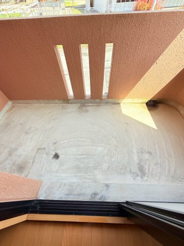 ロイヤルハイツⅡのバルコニー