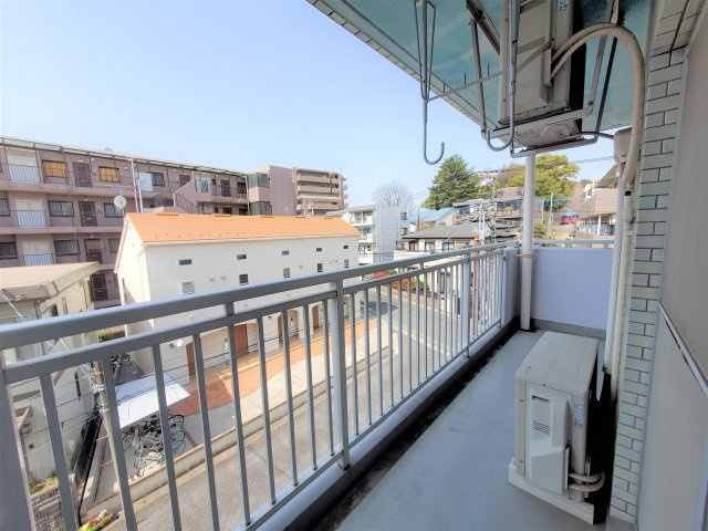さいたま市桜区西堀２丁目の賃貸マンションのバルコニー|バルコニー