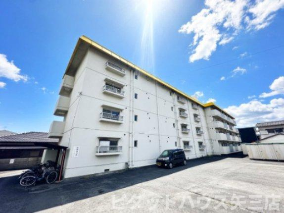 平野マンションの外観|外はこのようになっています