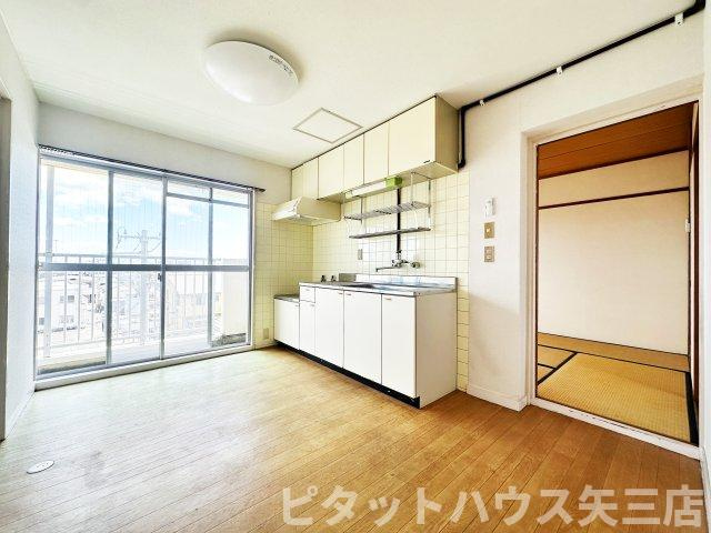 平野マンションの居間・リビング|おしゃれなリビングです