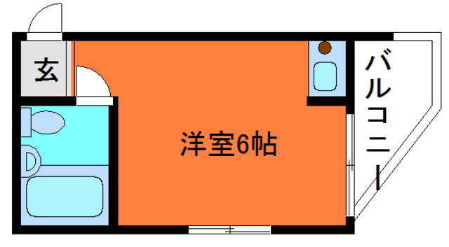 岡本ビラの間取り