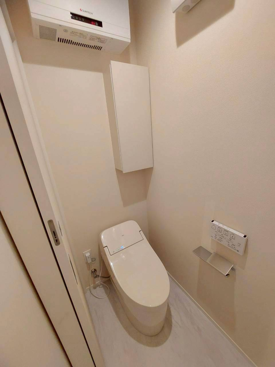 カーサ　ビアンカ　ブルーのトイレ|１階と２階にトイレがあります