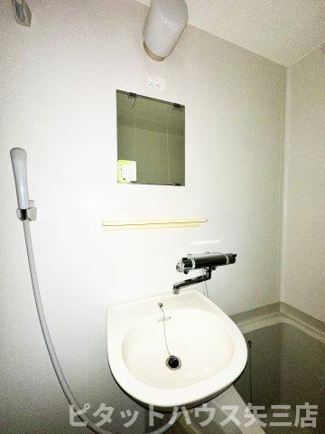 フレグランス望の洗面所|広い洗面スペース