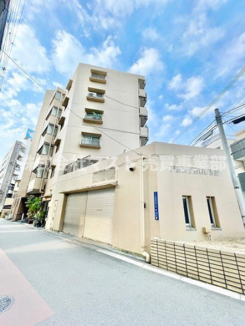 朝日プラザ北田辺の外観|◆最上階の角部屋で、プライベート感も眺望もひとり占め♪

