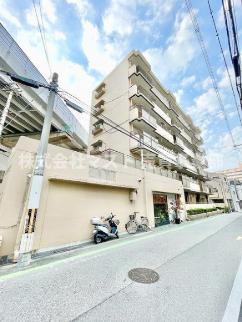 朝日プラザ北田辺の外観|◆谷町線田辺駅徒歩3分！駅近で3ＷＡＹアクセス利用可能！通勤通学にも便利な立地のマンションです♪
