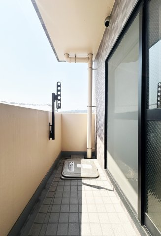 リバティマンションのバルコニー