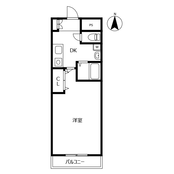 リバティマンションの間取り