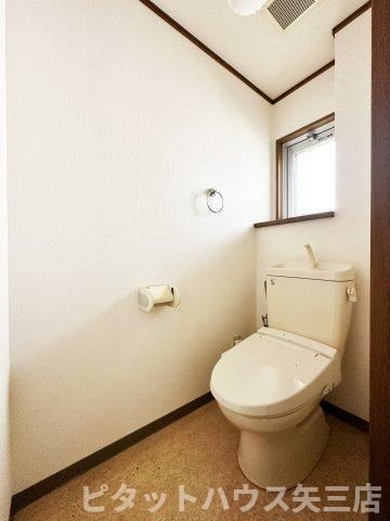 エクシード山城のトイレ|清潔感のあるトイレです