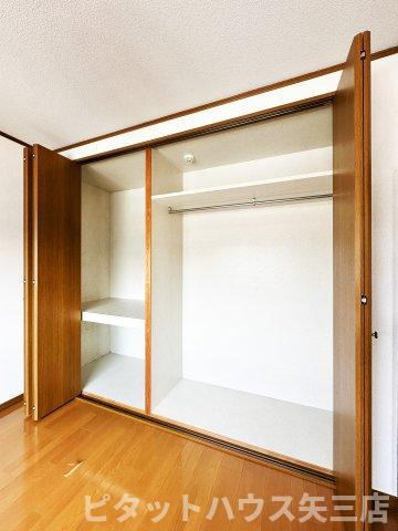 エクシード山城の収納|大きなスペースがあり、収納には困りません