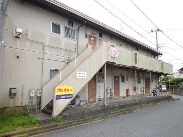 飯塚コーポの外観|閑静な住宅街