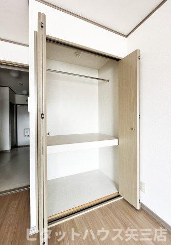 エクシード山城の収納|便利な収納スペースです
