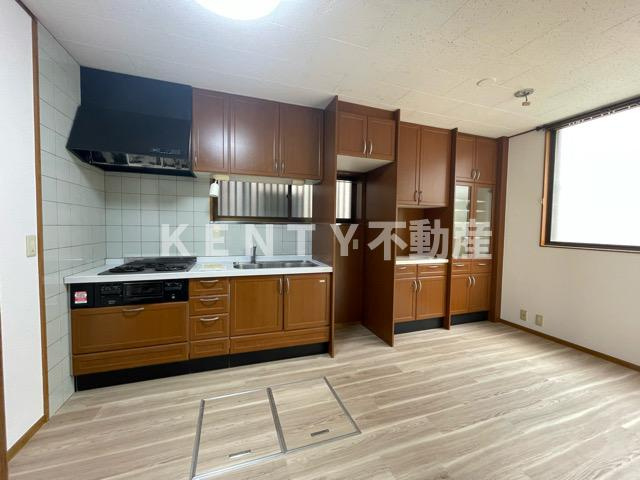 【キッチン】 | 山王1丁目戸建て | コンパクトなキッチンで掃除もラクラク