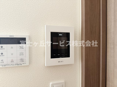 【セキュリティ】 | 静岡市葵区上土2丁目 7期 新築一戸建て 2号棟 | 来客の際、顔が見えて安心です