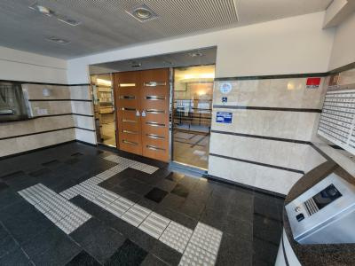 ファミール二条ステーションサイドのエントランス|オートロック