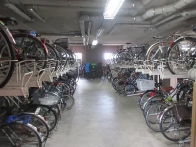 ファミール二条ステーションサイドの駐車場|駐輪場