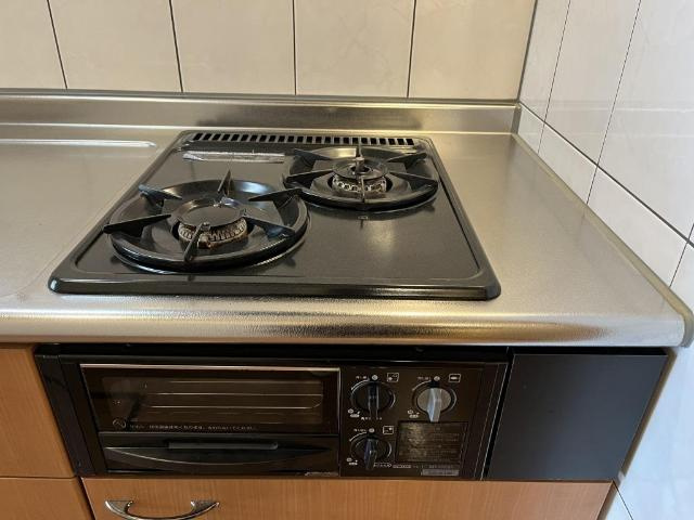 ベルファスト伯爵館のキッチン|コンロ