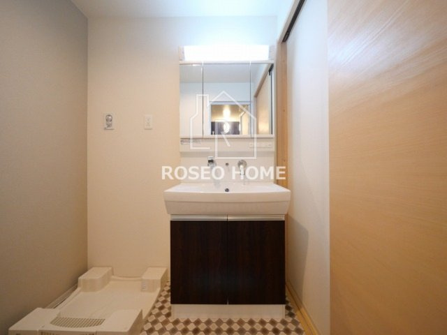 ドミツィール福の洗面所