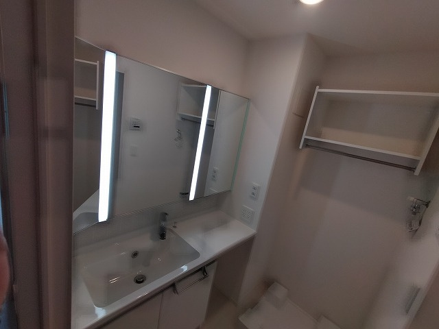 神戸市長田区川西通４丁目のアパートの洗面所|シャンプードレッサー