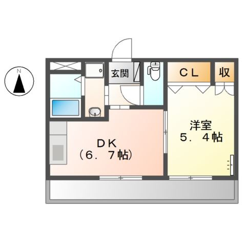 【間取り】 | シェリ向山