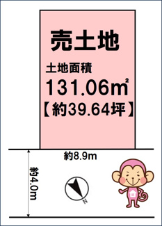 【土地図】 | 高槻市安岡寺町5丁目　売土地