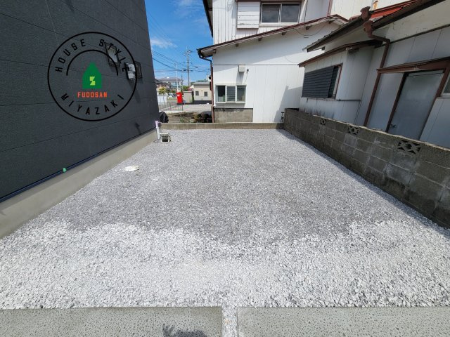 宮崎市フォレクス中西町第2-1棟（1号棟）の庭|お庭で自由な時間を過ごせます。